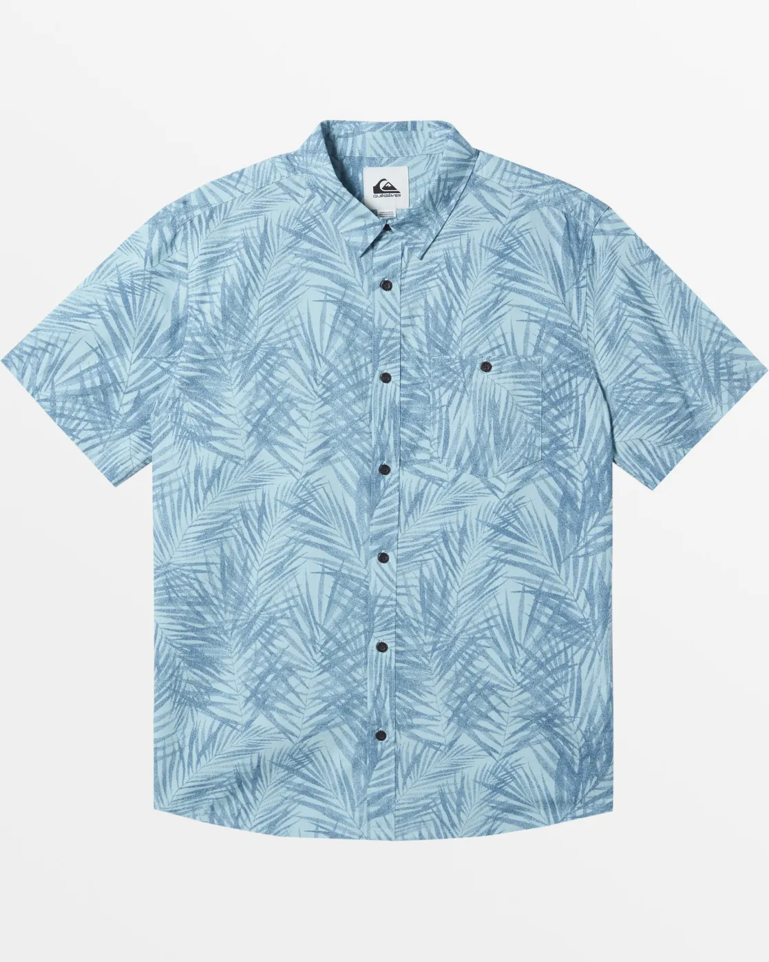 Quiksilver Shirts & Polos>Hawaii Fern Days Short Sleeve Shirt - MONACOBLUE