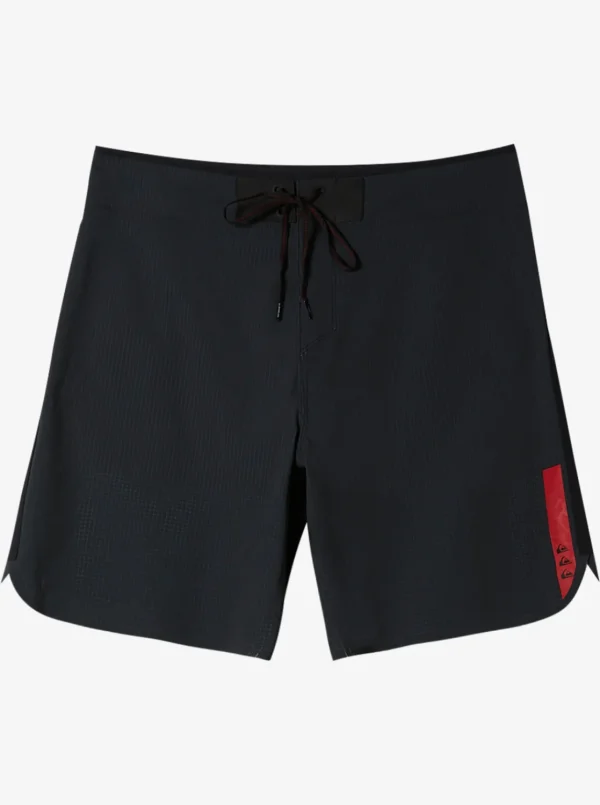 Quiksilver Boardshorts | Boardshorts>Highline Pro Scallop 19" Boardshorts BLACK