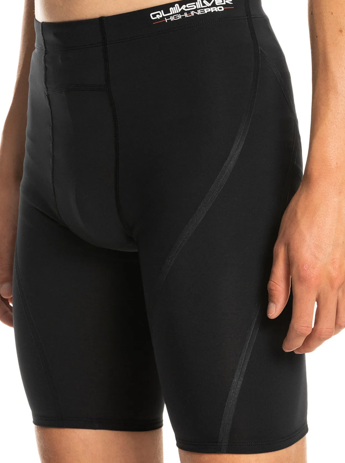 Quiksilver Wetsuits>Highline Pro Surf Compression Shorts BLACK
