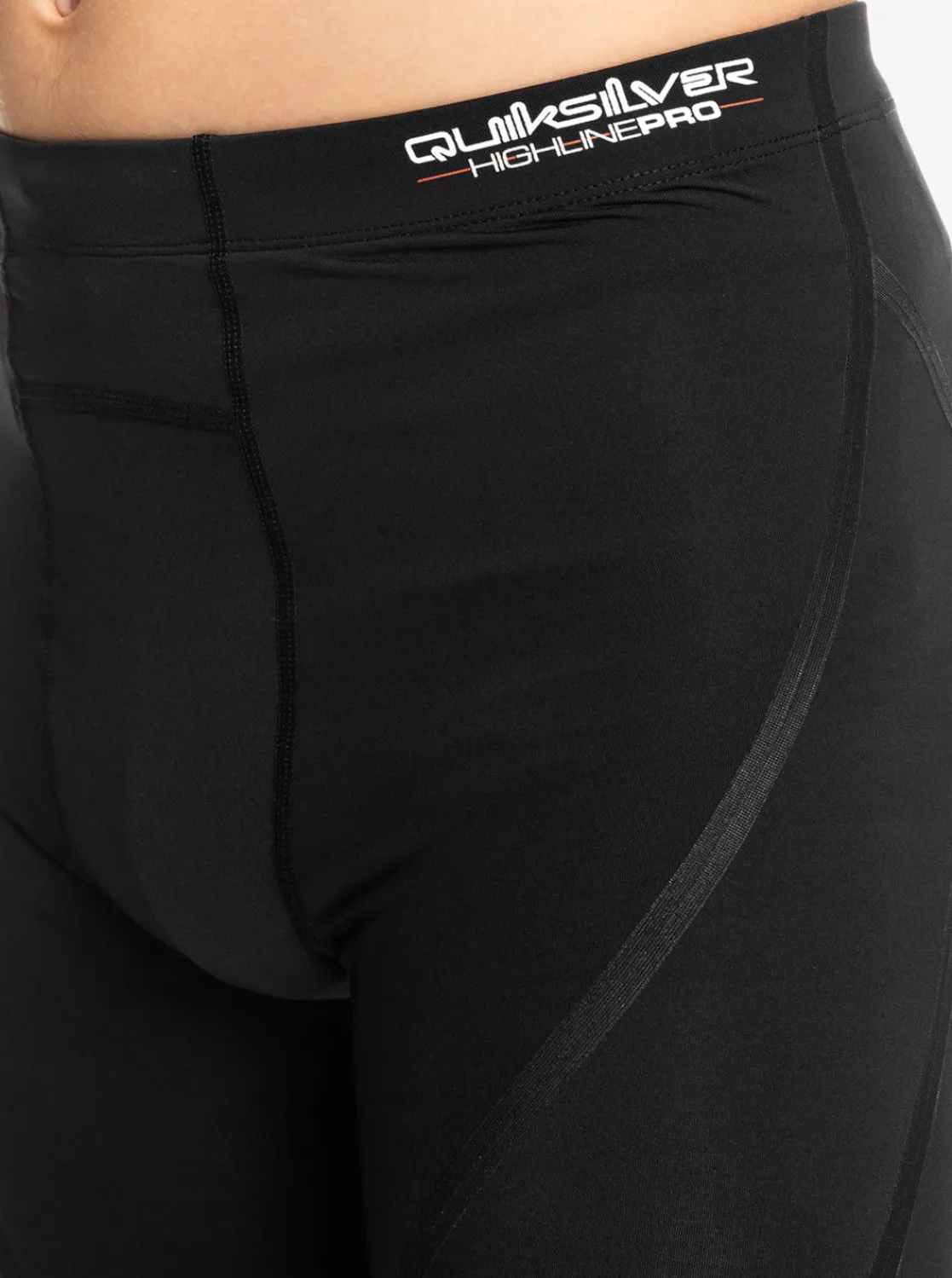 Quiksilver Wetsuits>Highline Pro Surf Compression Shorts BLACK