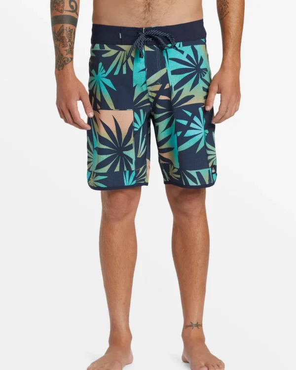Quiksilver Boardshorts | Boardshorts>Highline Scallop 19" Boardshorts DARKNAVY