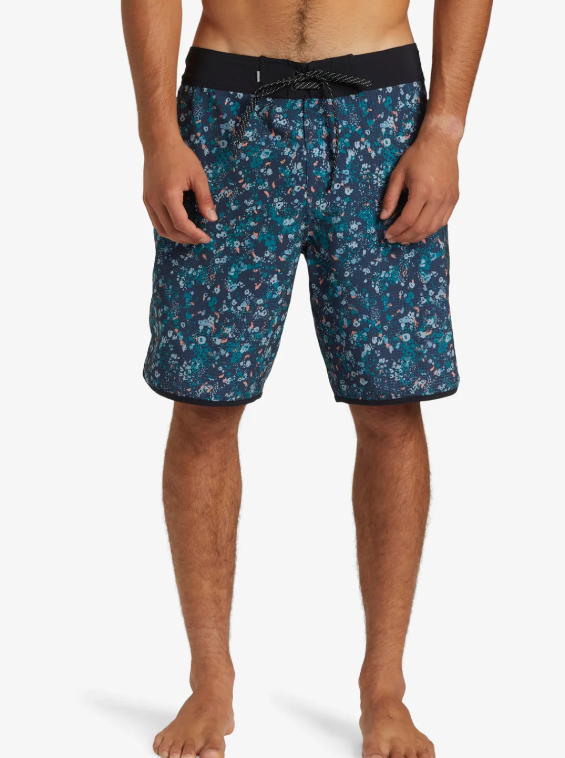 Quiksilver Boardshorts | Boardshorts>Highline Scallop 19" Boardshorts DARKNAVY
