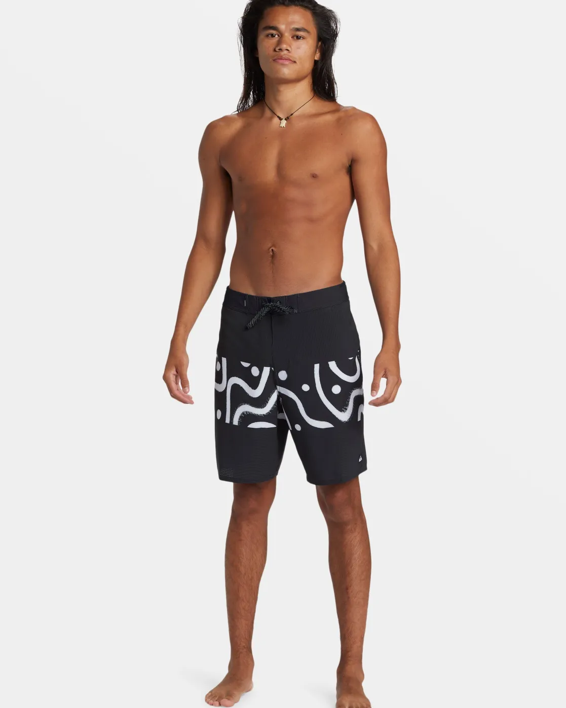 Quiksilver Boardshorts | Boardshorts>Highline Straight Leg 19" Boardshorts BLACK