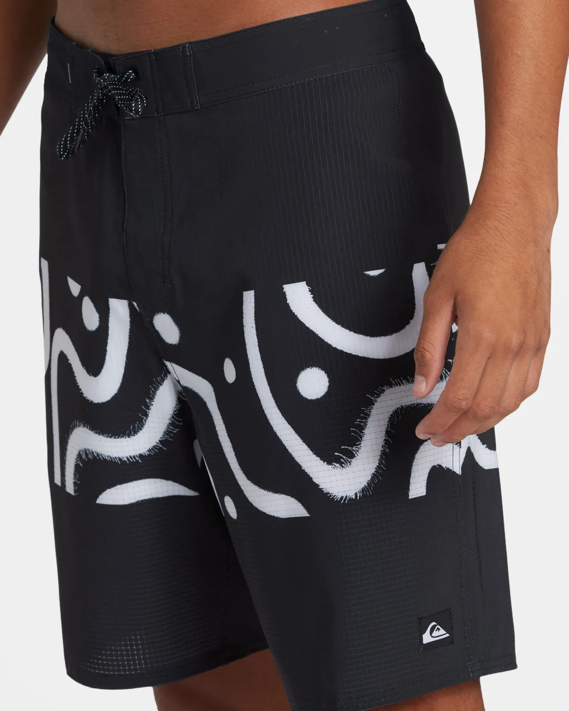 Quiksilver Boardshorts | Boardshorts>Highline Straight Leg 19" Boardshorts BLACK