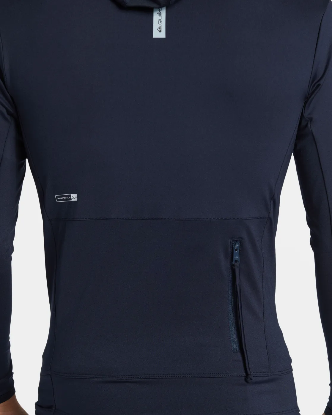 Quiksilver Rashguards>Highline UPF 50 Hooded Long Sleeve Rashguard DARKNAVY