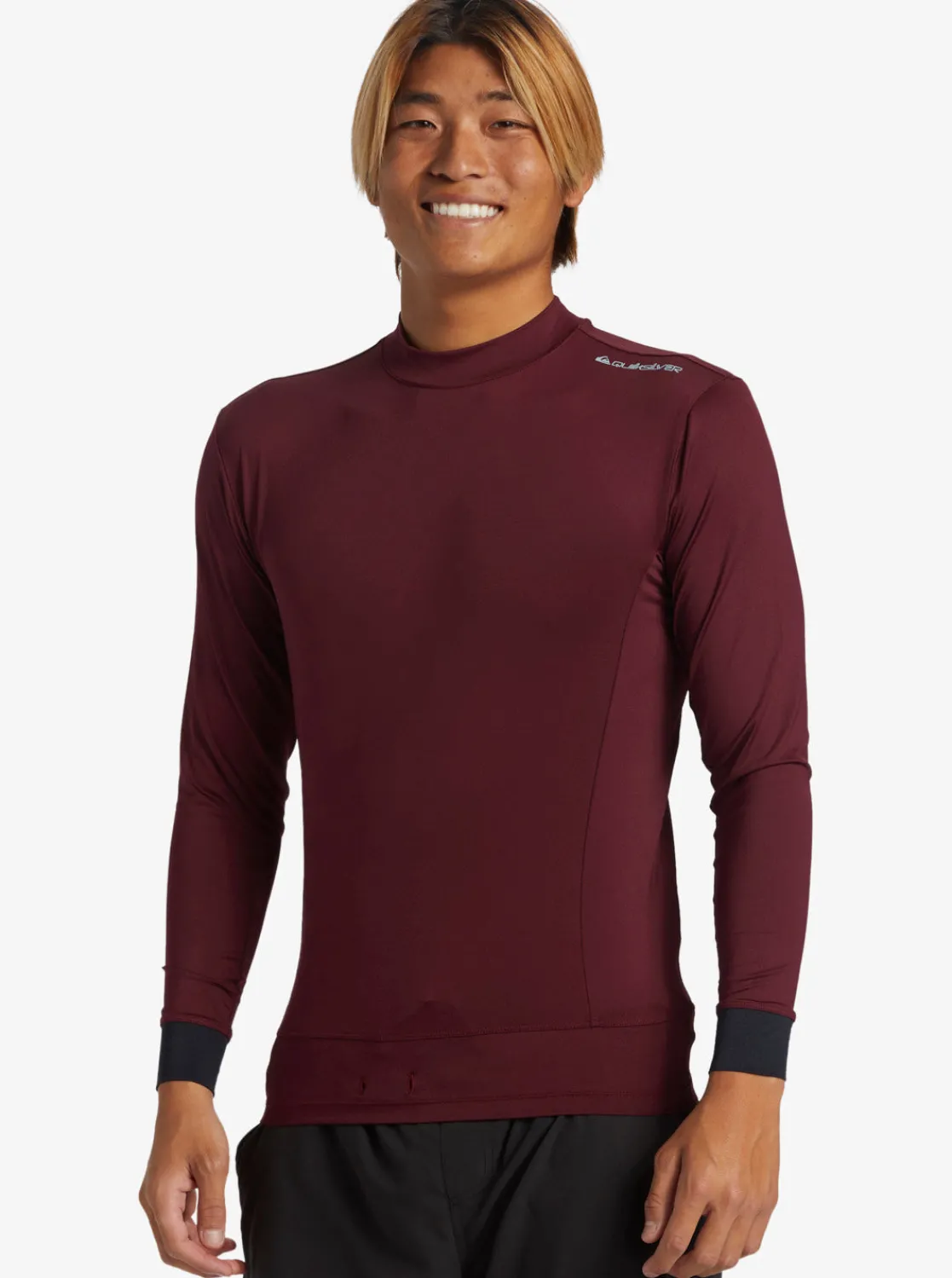 Quiksilver Rashguards>Highline UPF50 Long Sleeve Rashguard WINE