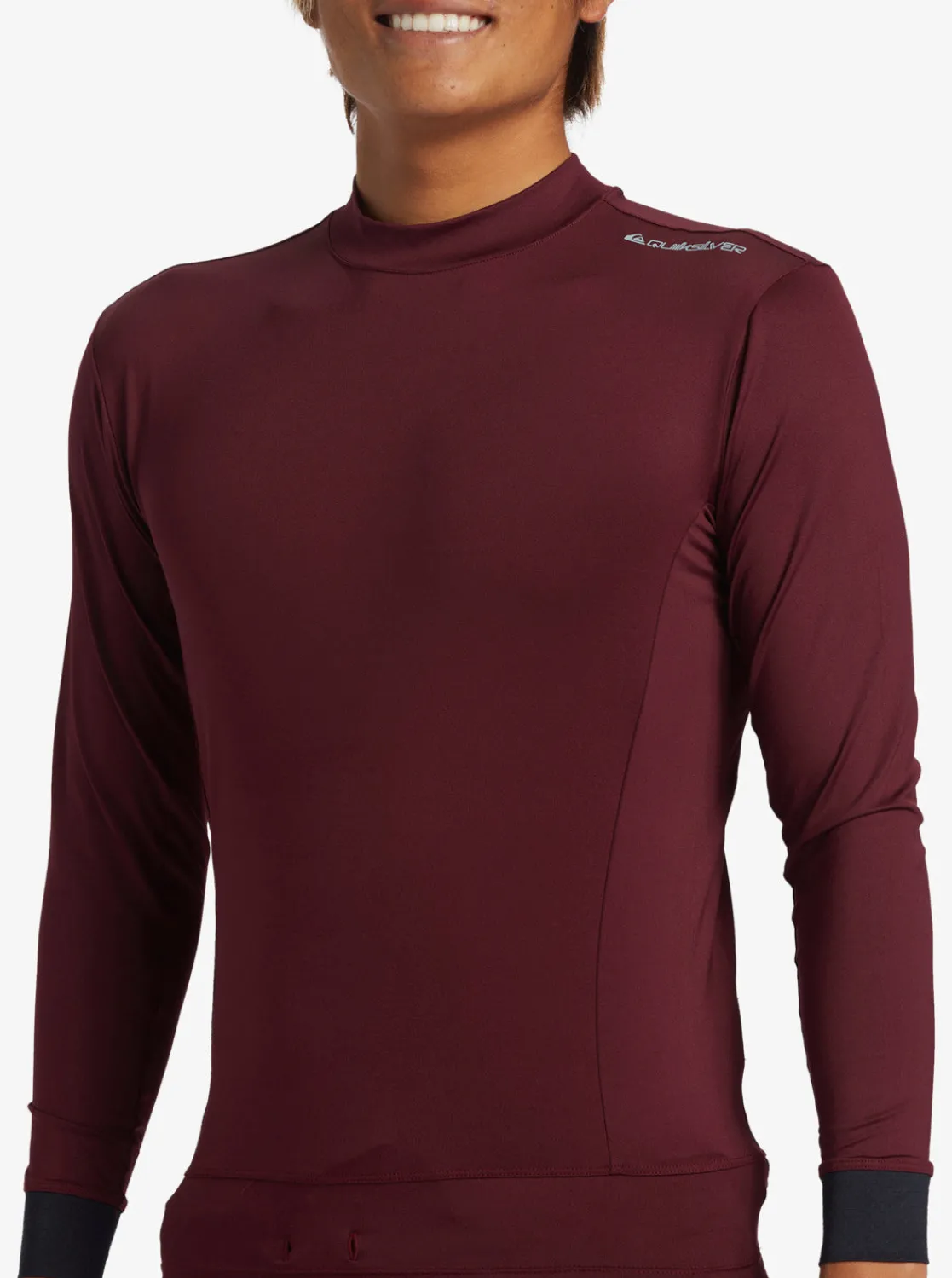 Quiksilver Rashguards>Highline UPF50 Long Sleeve Rashguard WINE