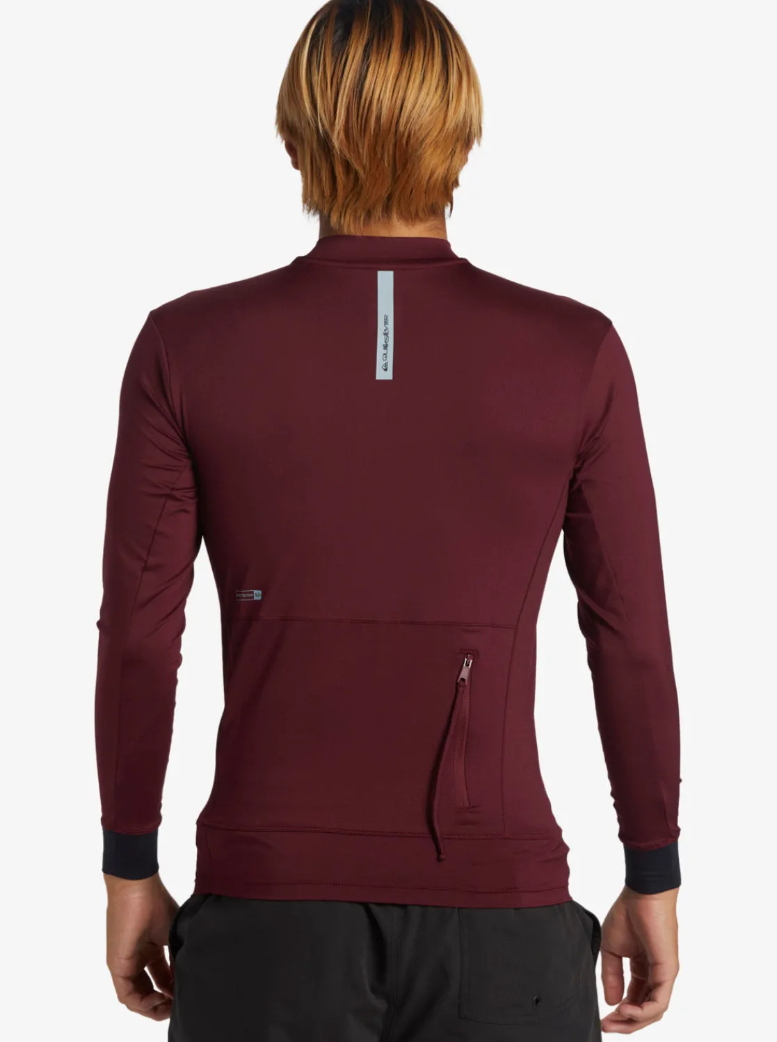 Quiksilver Rashguards>Highline UPF50 Long Sleeve Rashguard WINE