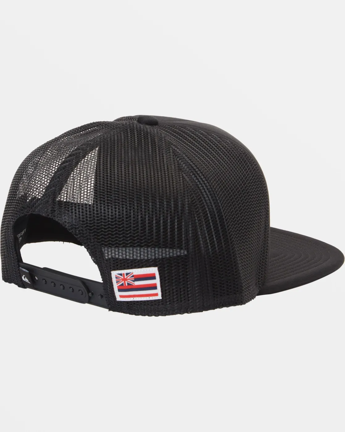 Quiksilver Hats>Island Breakout Trucker Hat BLACK