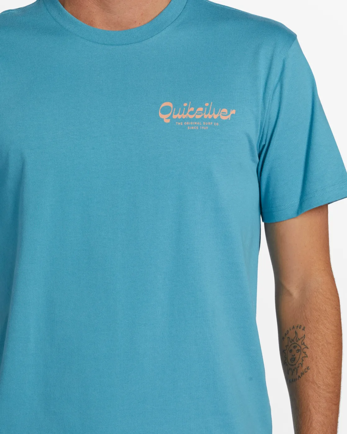 Quiksilver Tees>Island Mode T-Shirt - LARKSPUR