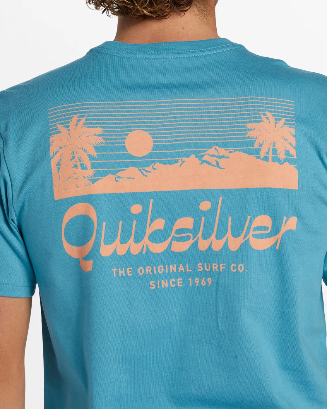 Quiksilver Tees>Island Mode T-Shirt - LARKSPUR