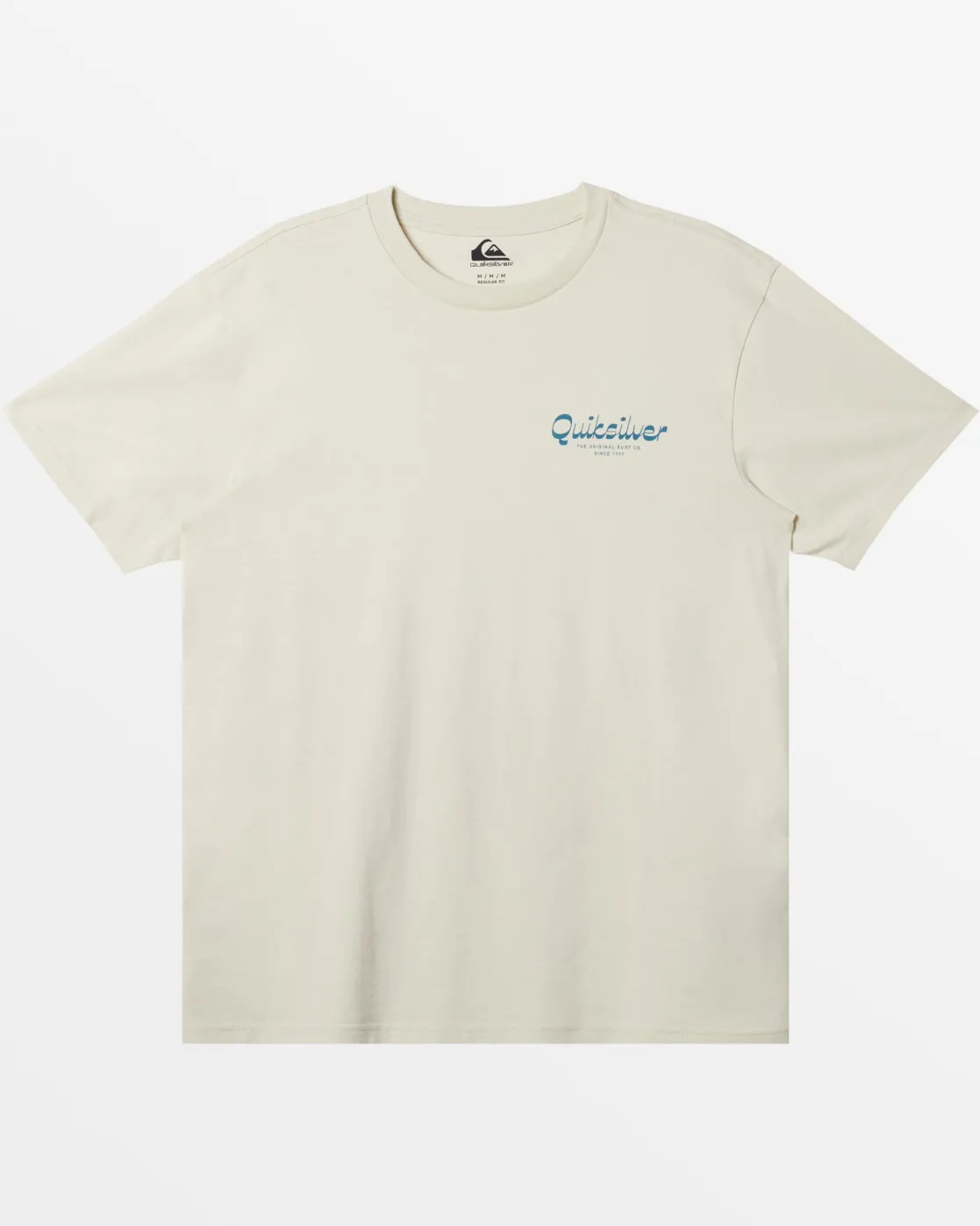 Quiksilver Tees>Island Mode T-Shirt - SILVERBIRCH