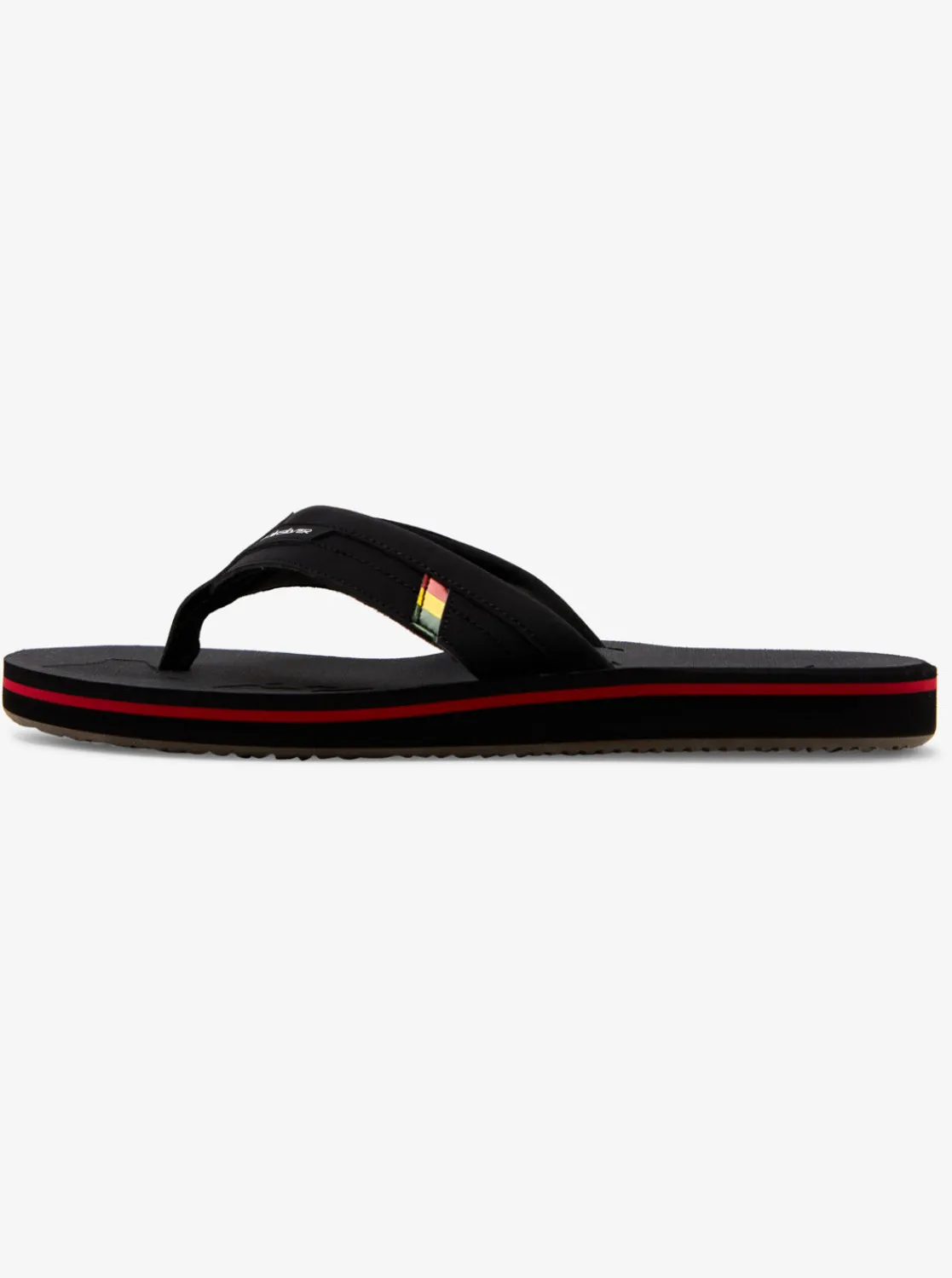Quiksilver Sandals>Island Oasis Squish Sandals BLACK1