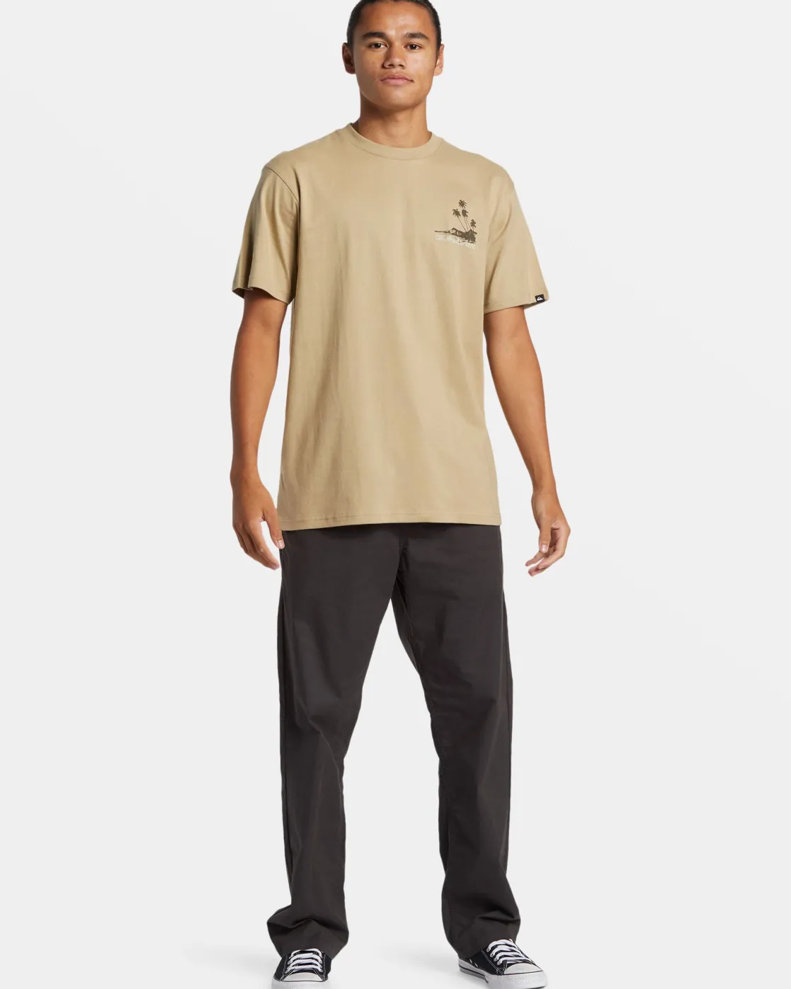 Quiksilver Tees>Island Vibes T-Shirt TWILL