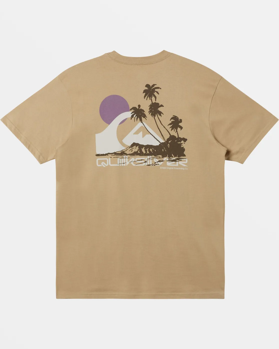 Quiksilver Tees>Island Vibes T-Shirt TWILL