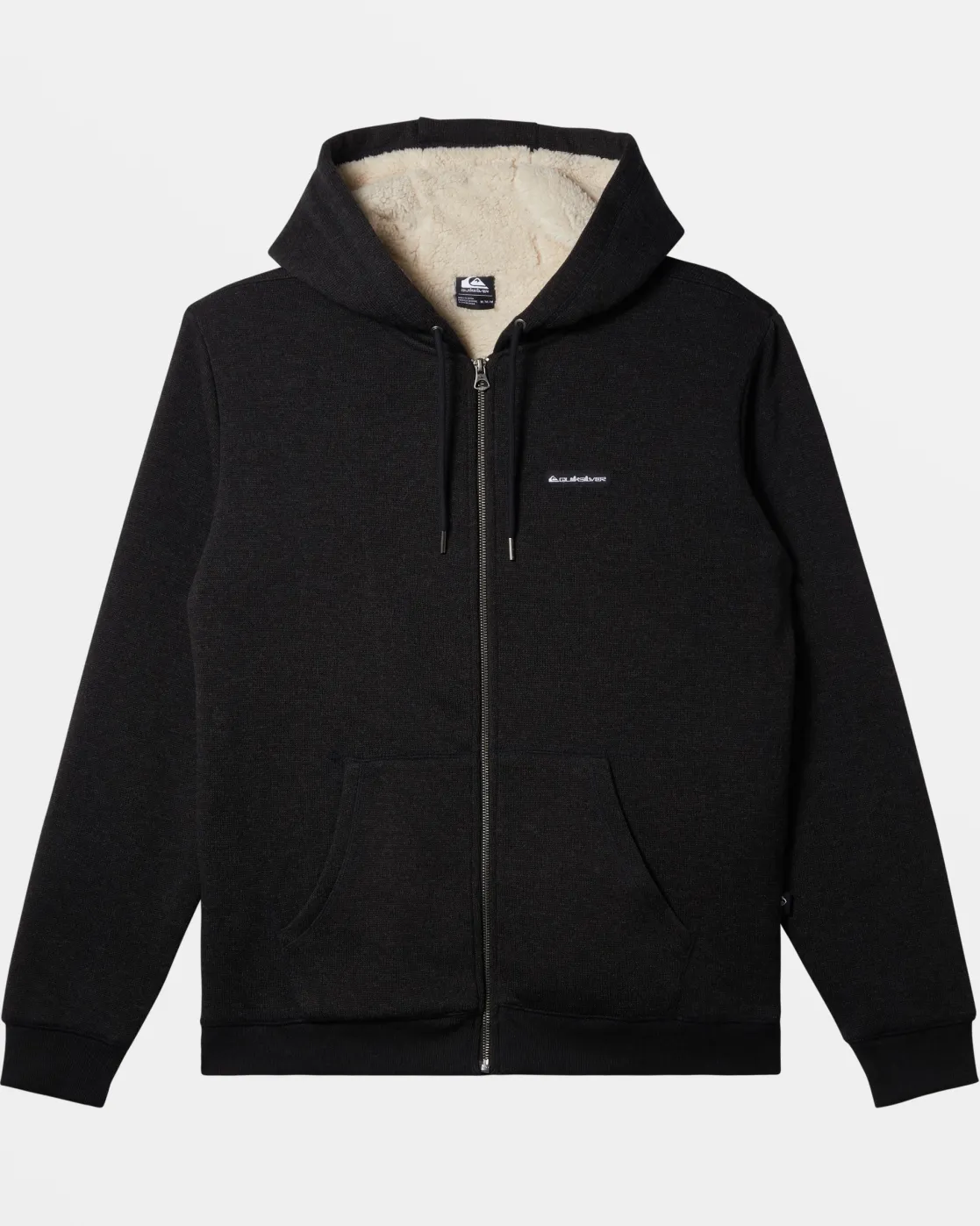 Quiksilver Sweatshirts & Hoodies | Under $100>Keller Zip Hoodie BLACKHEATHER