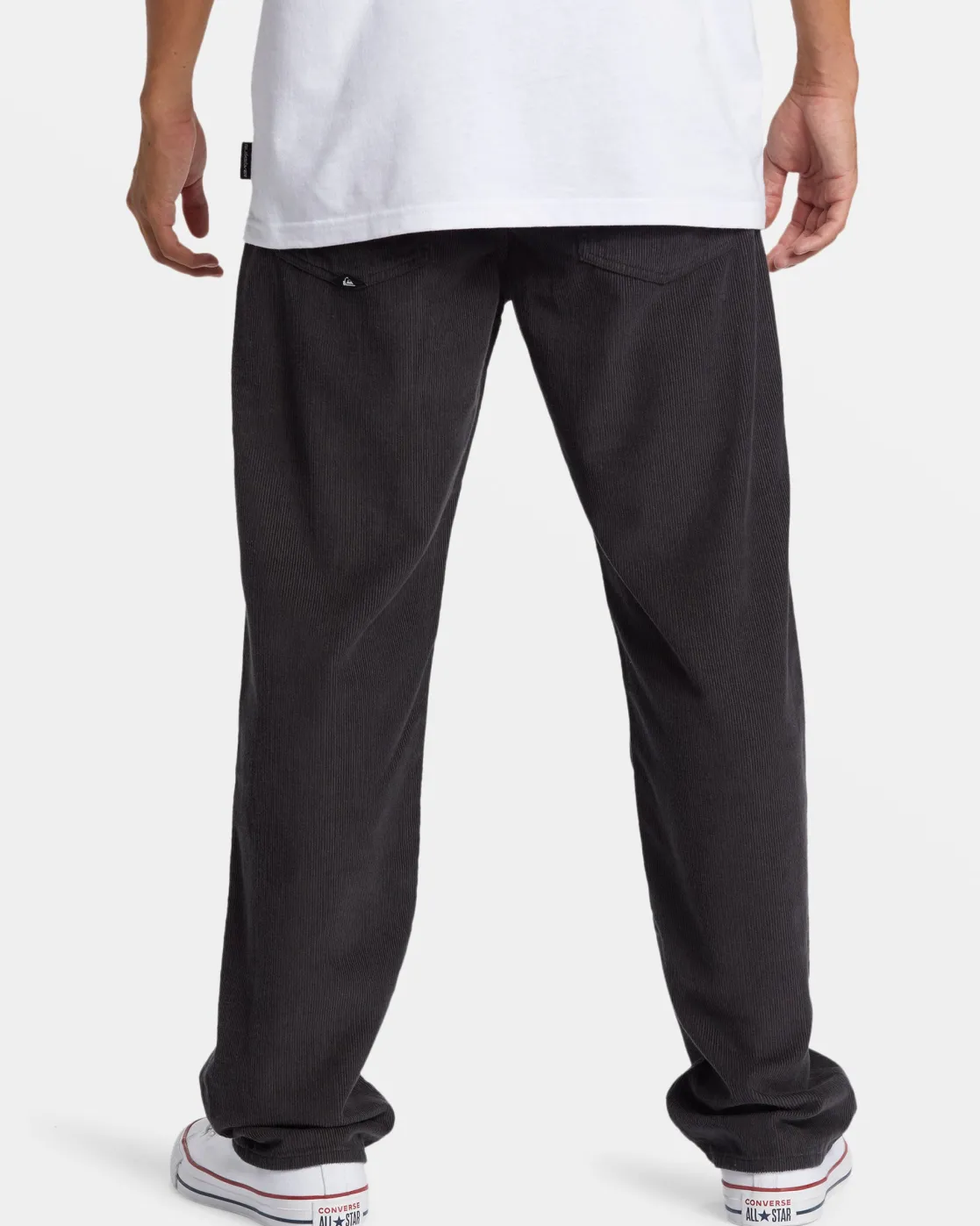 Quiksilver Pants | Under $100>Landers Corduroy Straight Fit Pants TARMAC