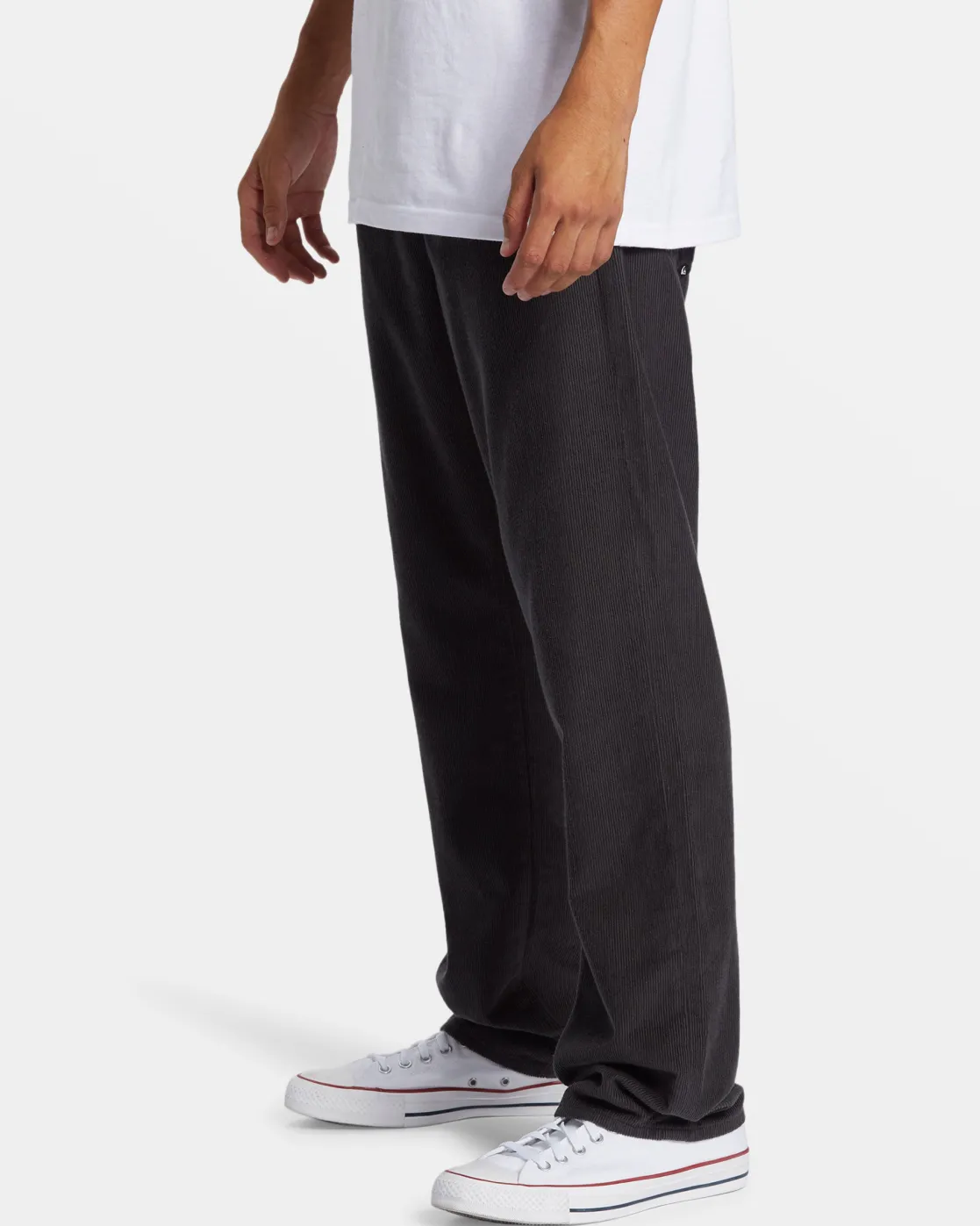 Quiksilver Pants | Under $100>Landers Corduroy Straight Fit Pants TARMAC