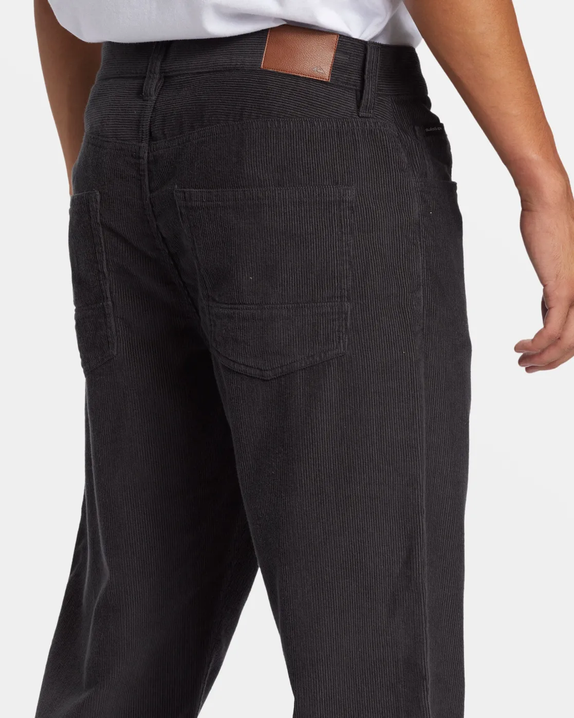 Quiksilver Pants | Under $100>Landers Corduroy Straight Fit Pants TARMAC