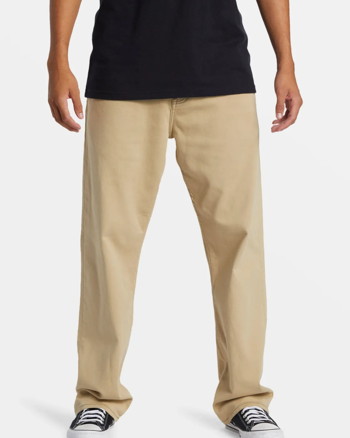 Quiksilver Pants | Under $100>Landers Far Out Straight Fit Pants TWILL