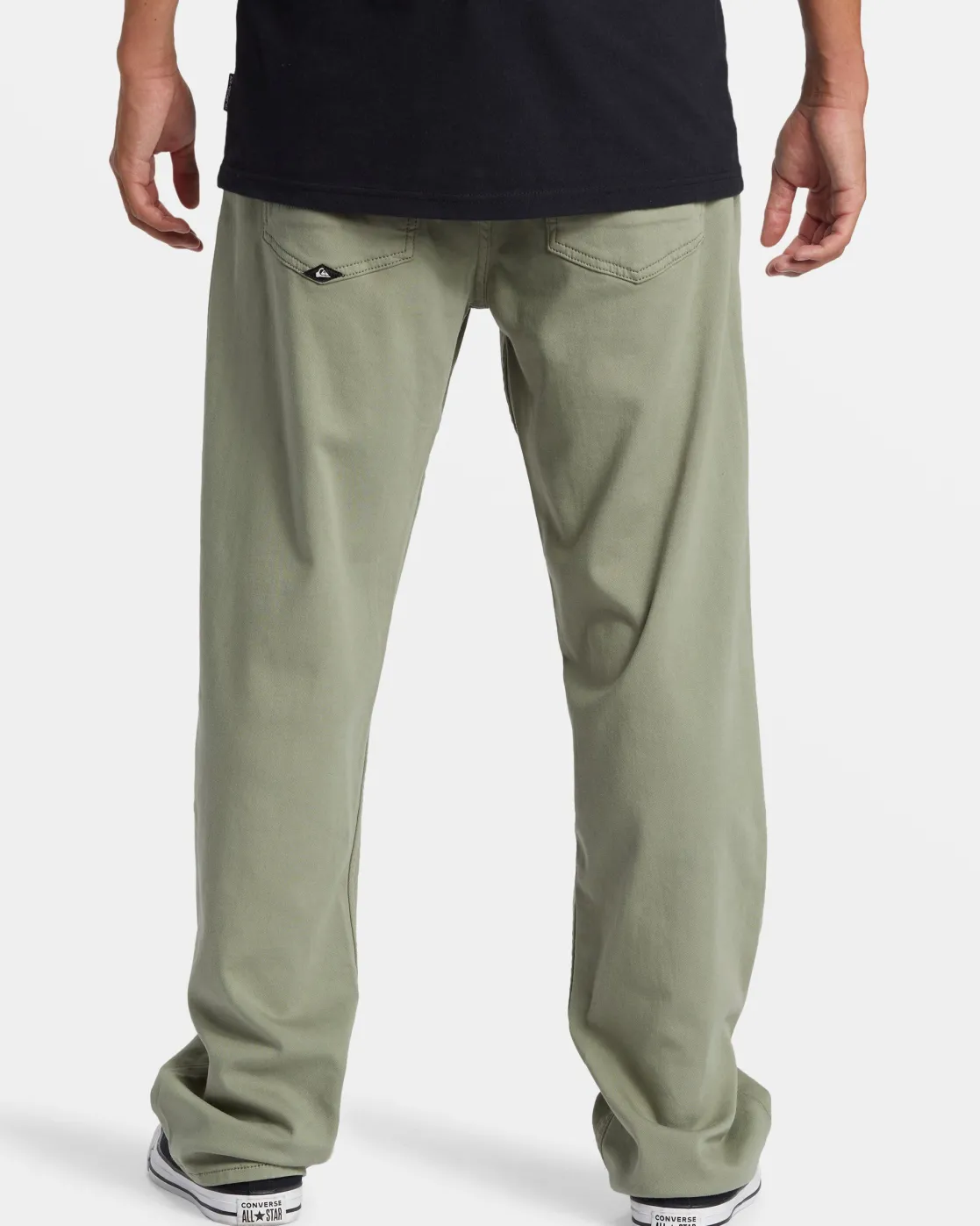 Quiksilver Pants | Under $100>Landers Far Out Straight Fit Pants SEASPRAY