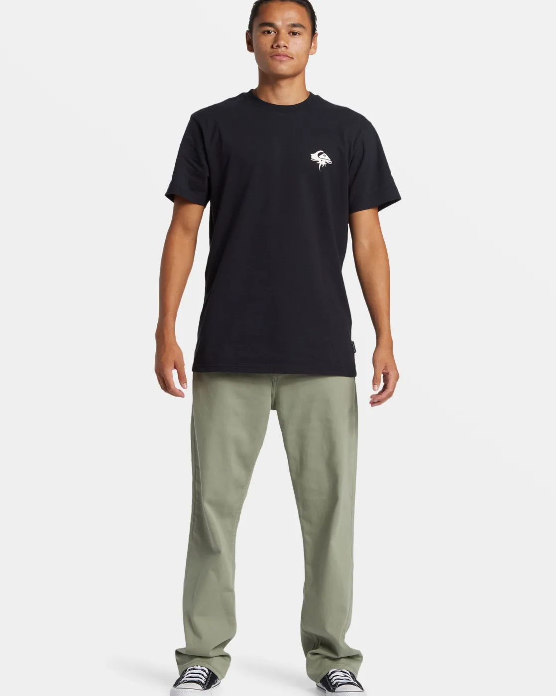 Quiksilver Pants | Under $100>Landers Far Out Straight Fit Pants SEASPRAY