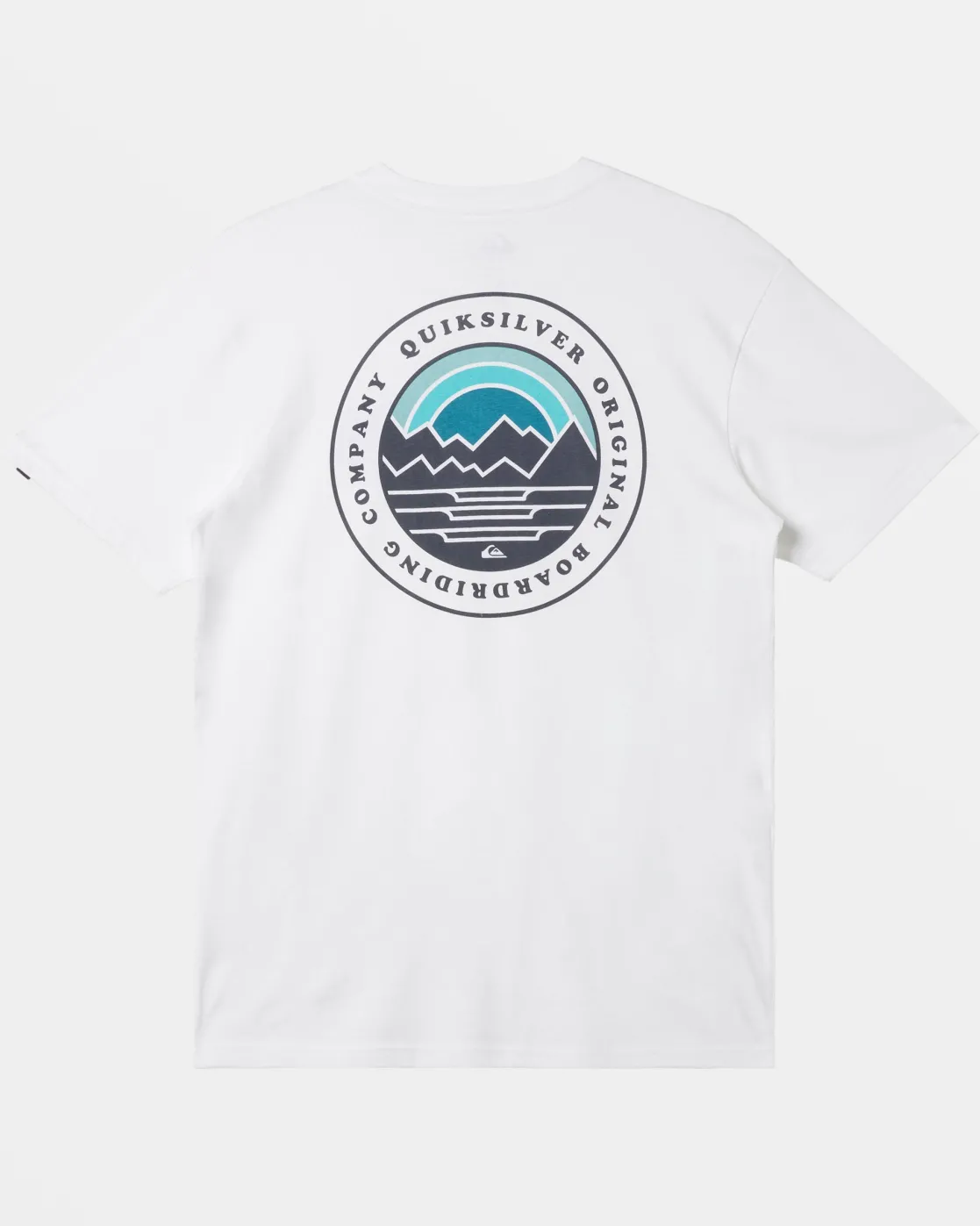 Quiksilver Tees>Landscapes T-Shirt WHITE