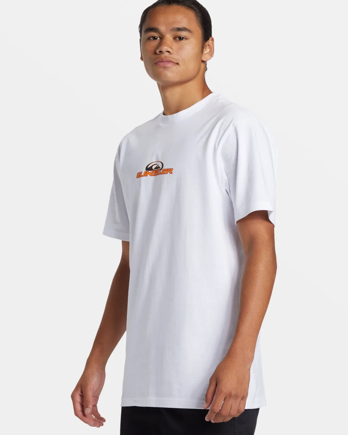 Quiksilver Tees>Luck Dragon T-Shirt WHITE