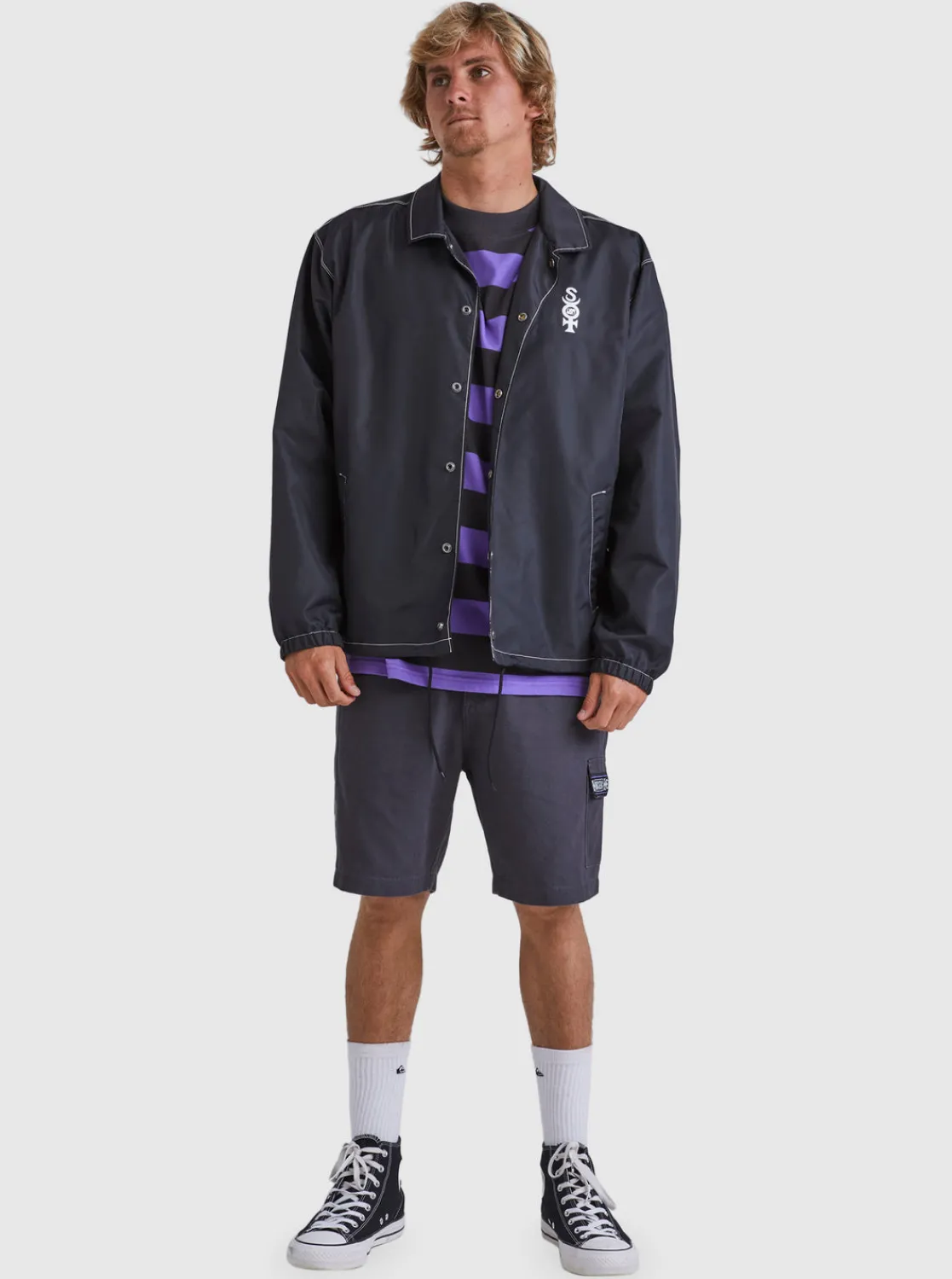 Quiksilver Jackets>Mercury Jacket BLACK