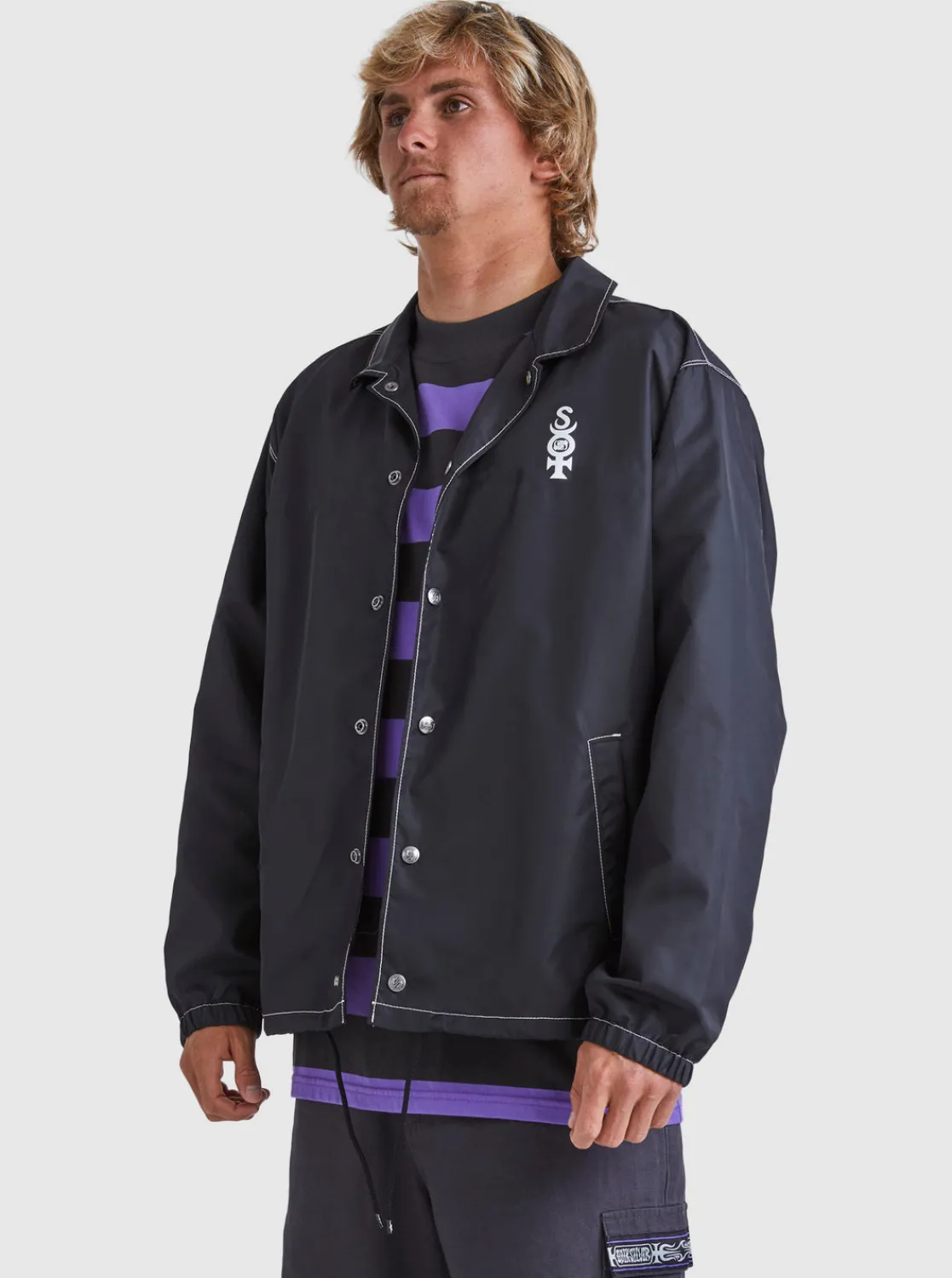 Quiksilver Jackets>Mercury Jacket BLACK