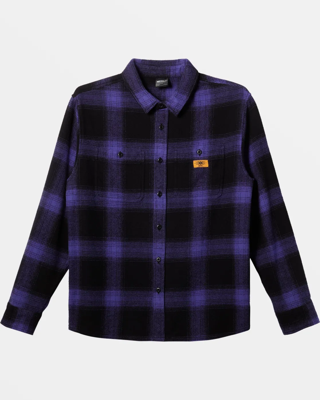 Quiksilver Shirts & Polos | Under $100>Mercury Long Sleeve Flannel Shirt CORSUCANBLUEMERCURYFLANNEL