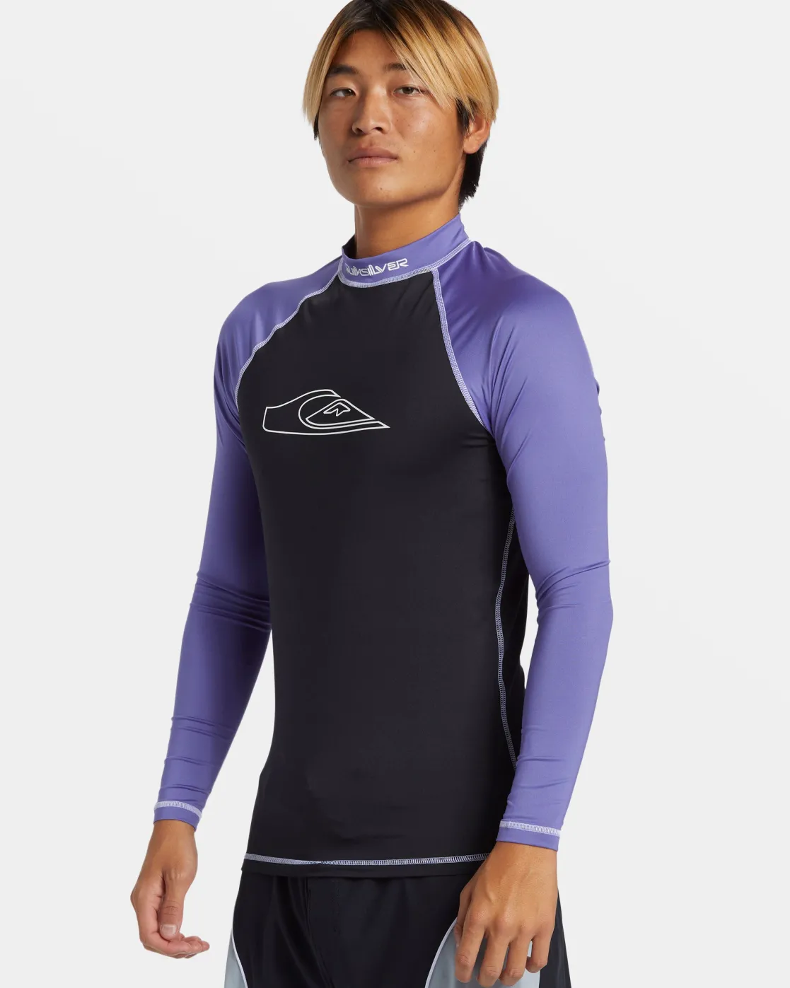 Quiksilver Rashguards>Mercury Long Sleeve Surf Tee BLACK