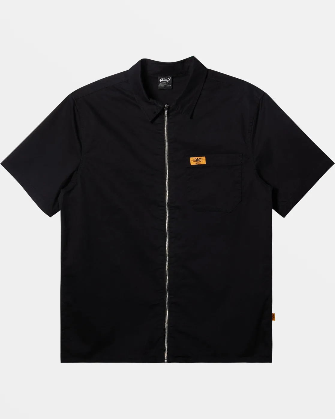 Quiksilver Shirts & Polos>Mercury Short Sleeve Shirt BLACK