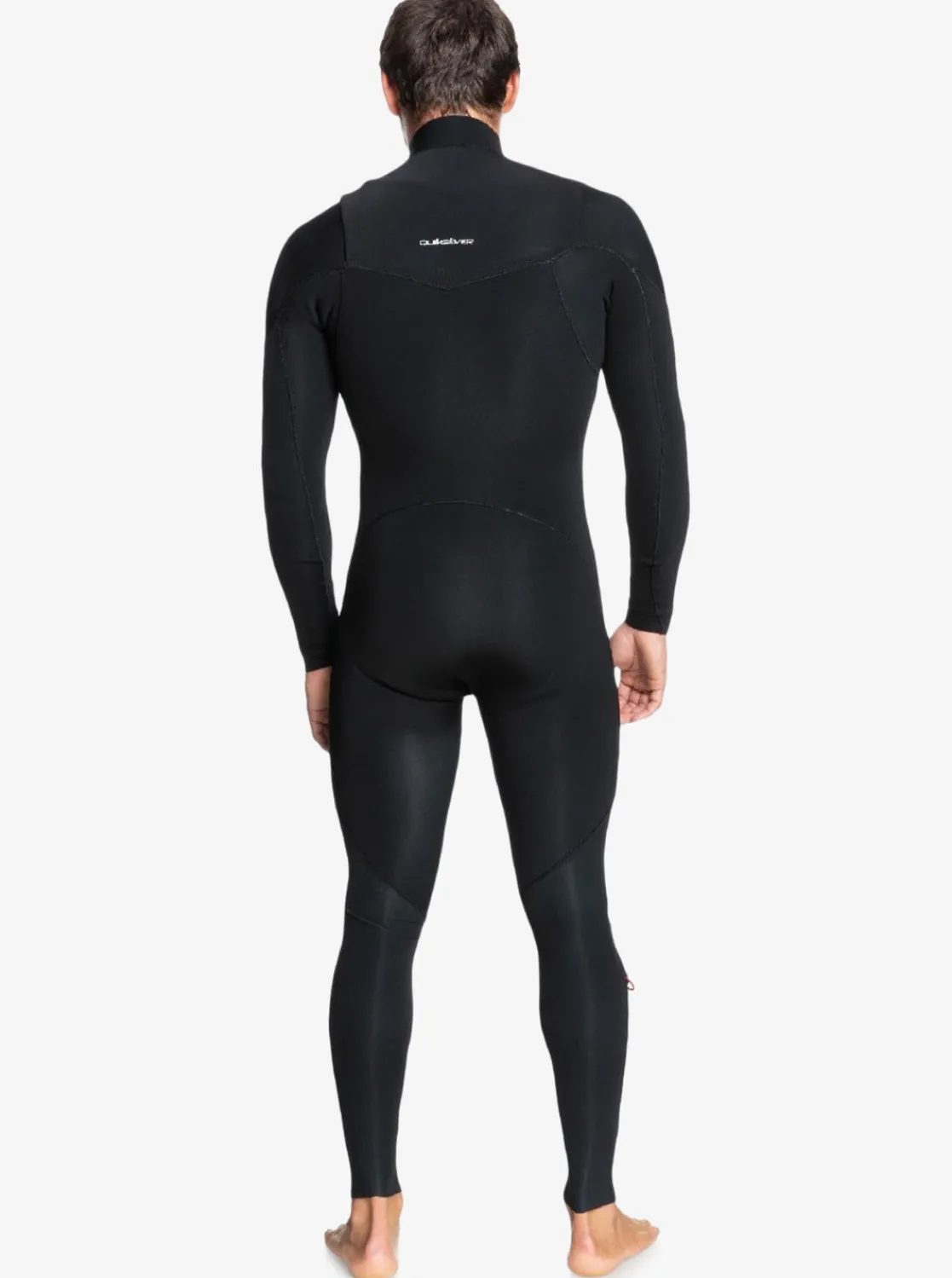 Quiksilver Wetsuits>4/3mm Everyday Sessions Chest Zip Wetsuit BLACK
