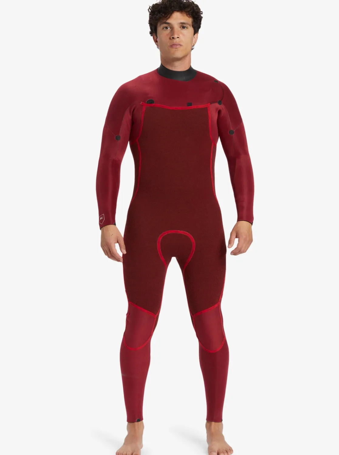 Quiksilver Wetsuits>4/3mm Everyday Sessions Chest Zip Wetsuit BLACK