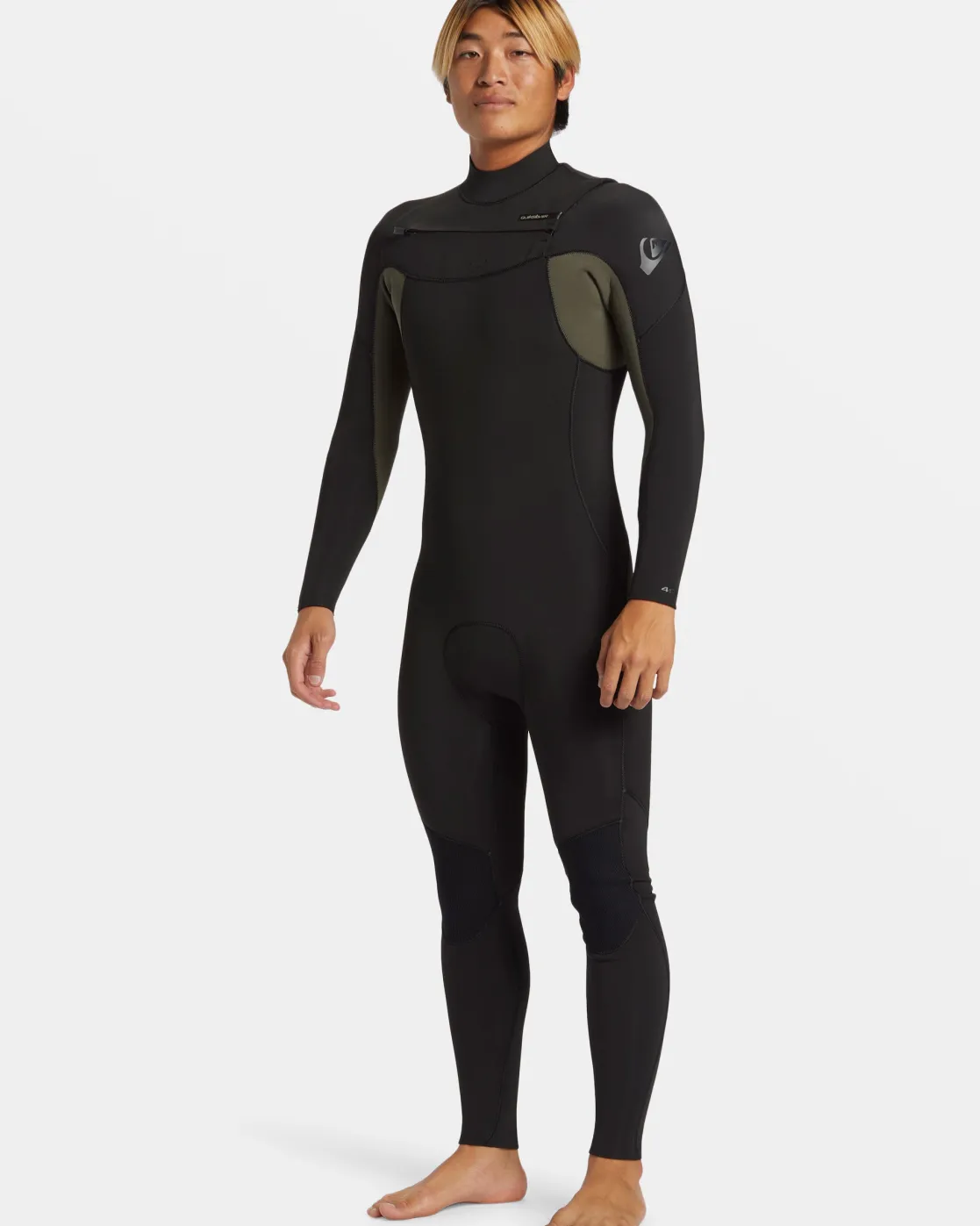 Quiksilver Wetsuits>3/2mm Everyday Sessions Chest Zip Wetsuit THYME