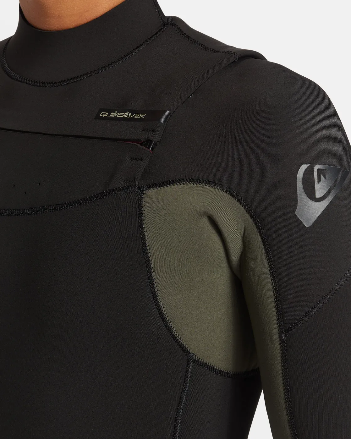 Quiksilver Wetsuits>3/2mm Everyday Sessions Chest Zip Wetsuit THYME