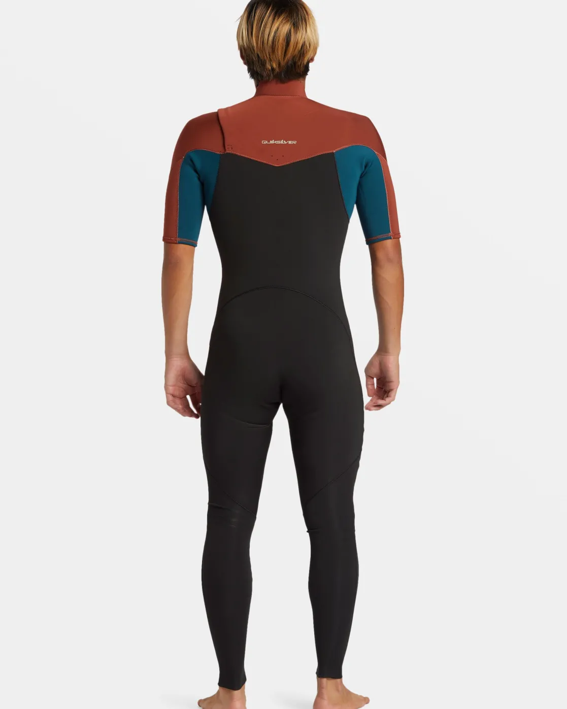 Quiksilver Wetsuits>2/2mm Everyday Sessions Short Sleeve Spring Suit BURNTHENNA