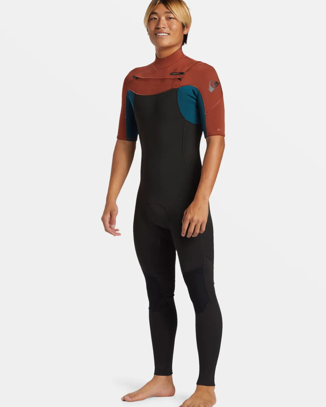 Quiksilver Wetsuits>2/2mm Everyday Sessions Short Sleeve Spring Suit BURNTHENNA