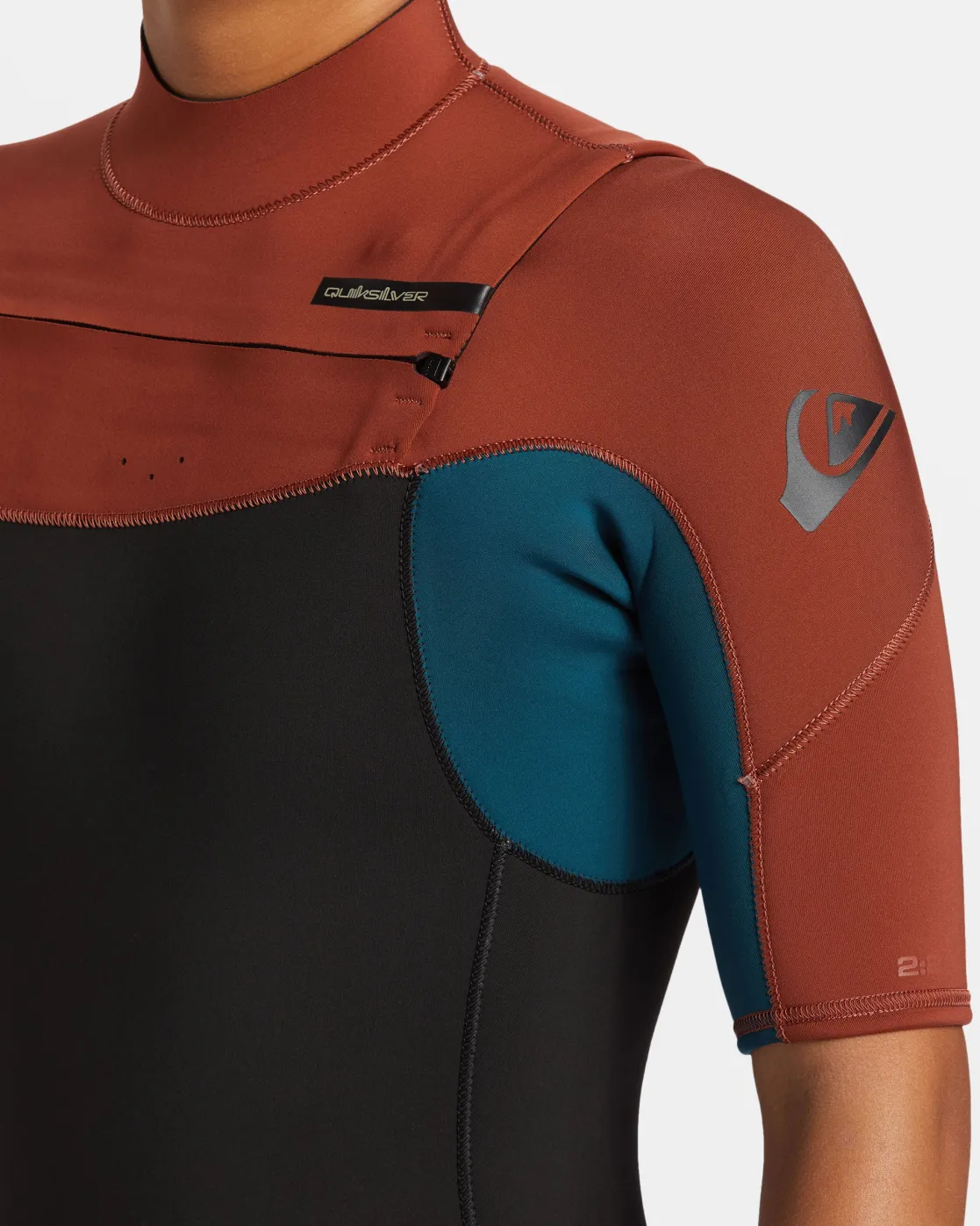 Quiksilver Wetsuits>2/2mm Everyday Sessions Short Sleeve Spring Suit BURNTHENNA