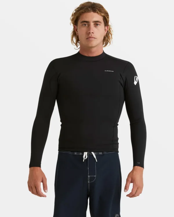 Quiksilver Wetsuits>1.5mm Everyday Sessions Wetsuit Jacket BLACK