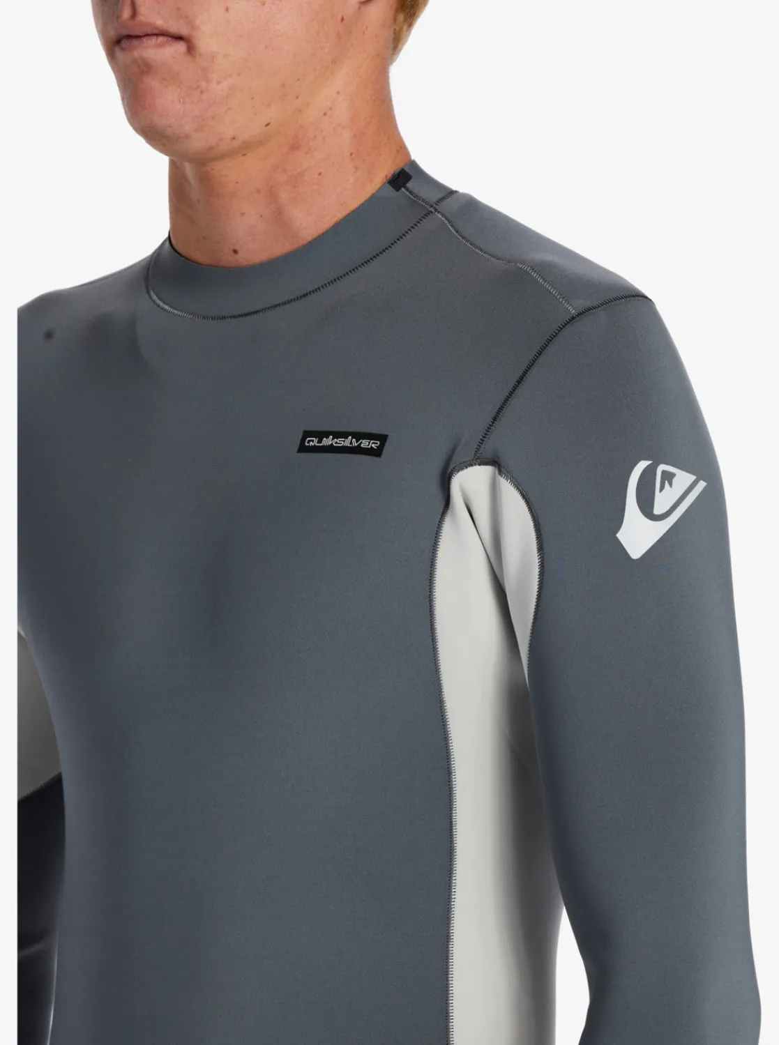 Quiksilver Wetsuits>1.5mm Everyday Sessions Wetsuit Jacket ASH