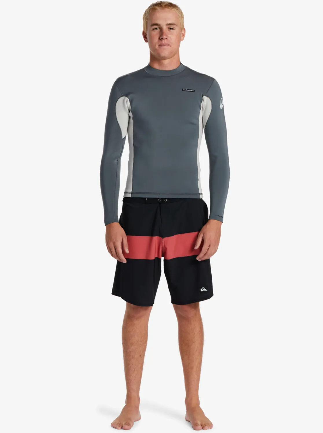 Quiksilver Wetsuits>1.5mm Everyday Sessions Wetsuit Jacket ASH