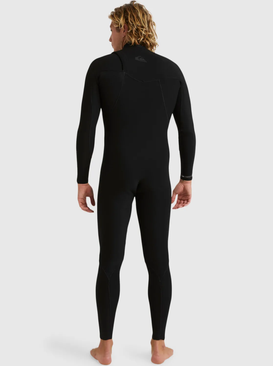 Quiksilver Wetsuits>3/2mm Highline Chest Zip Wetsuit BLACK
