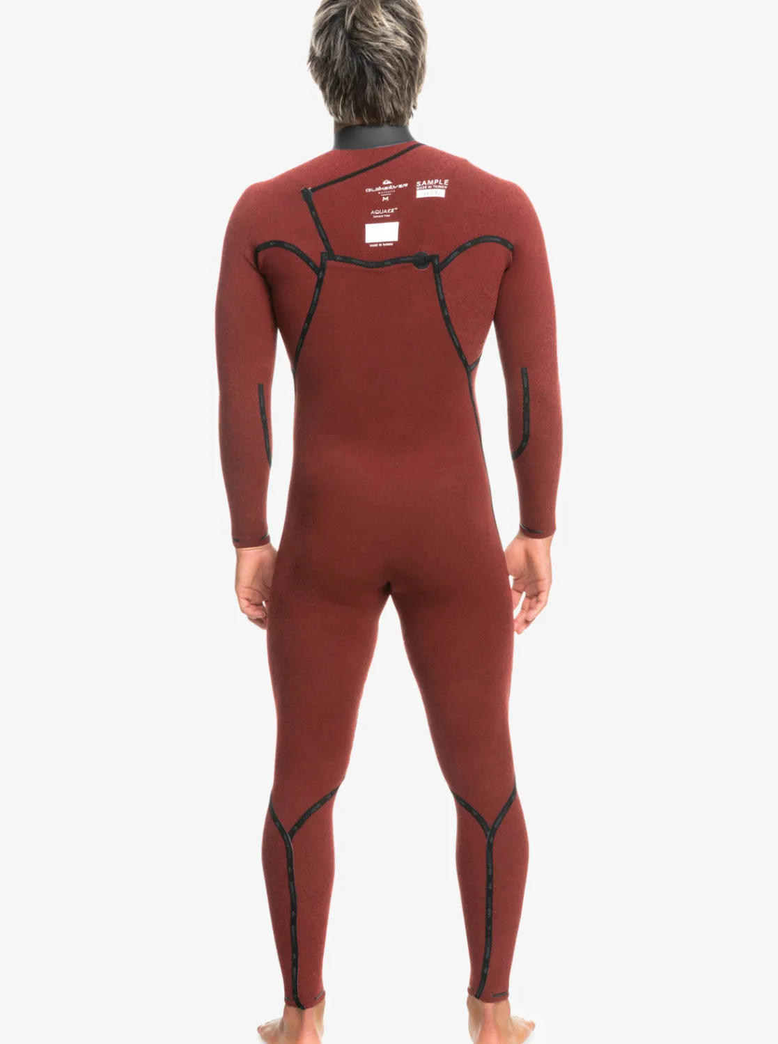 Quiksilver Wetsuits>3/2mm Highline Chest Zip Wetsuit BLACK