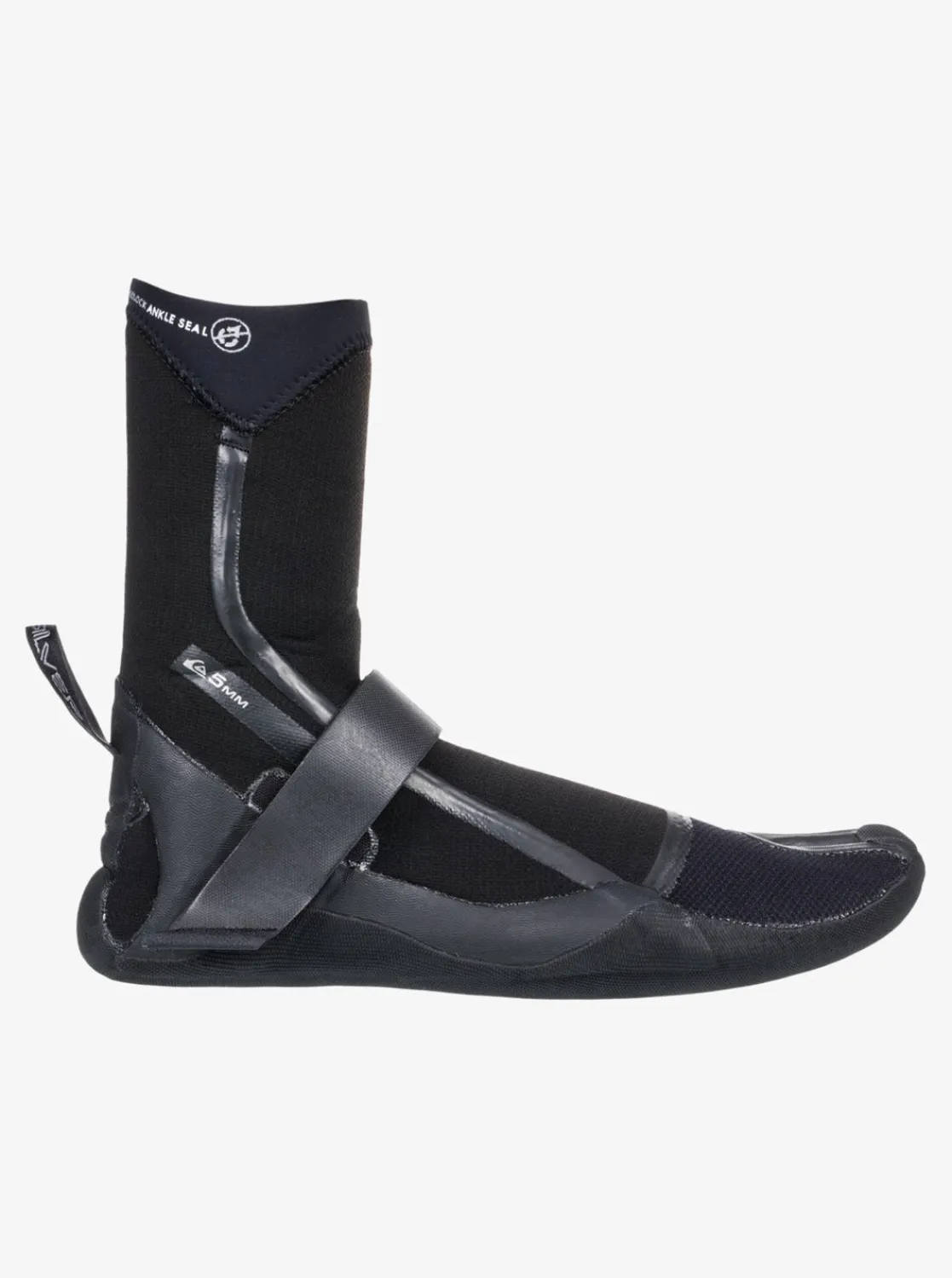 Quiksilver Accessories | Under $100>5mm Marathon Sessions Split Toe Wetsuit Boots BLACK
