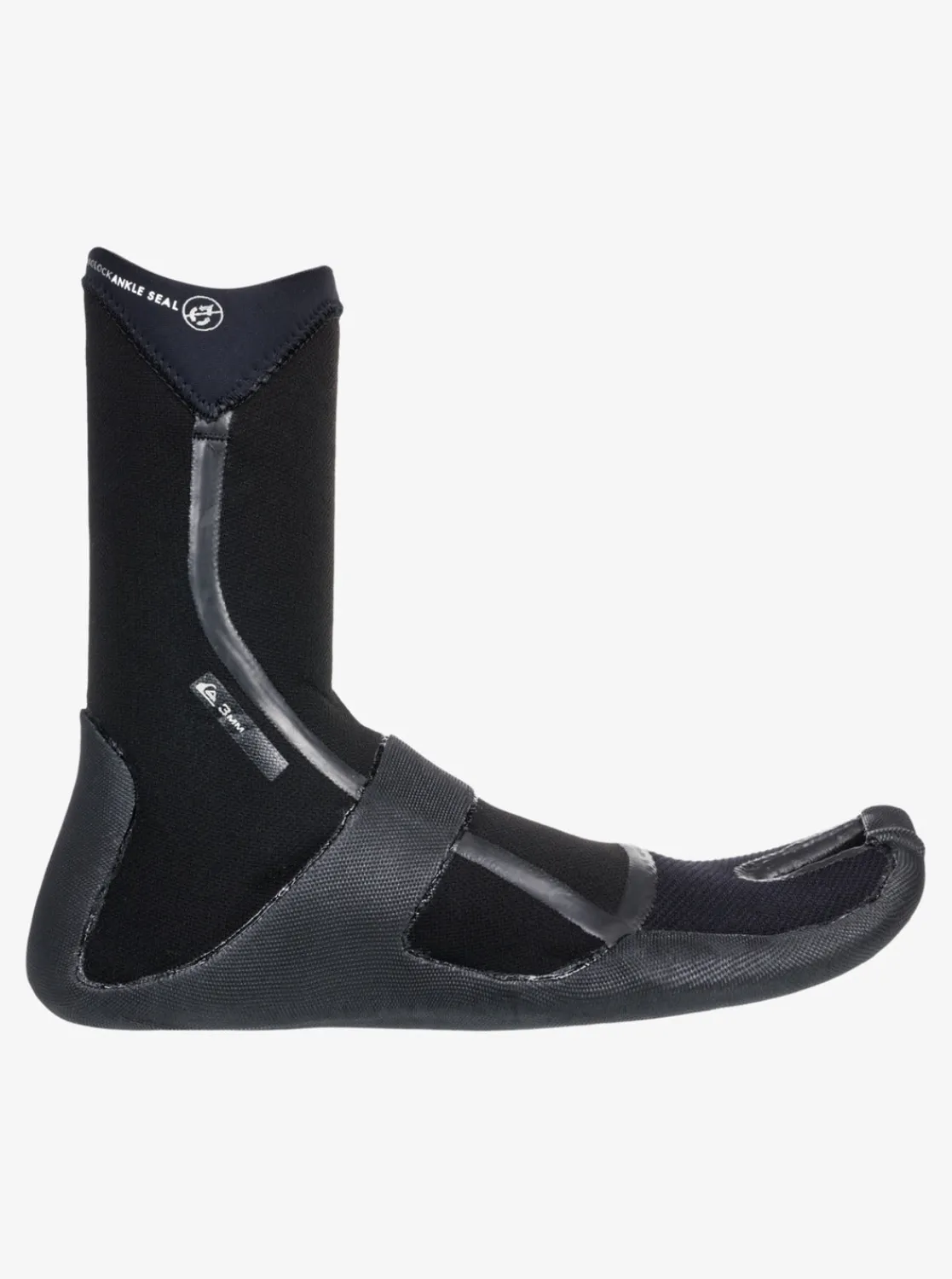 Quiksilver Accessories | Under $100>3mm Marathon Sessions Split Toe Wetsuit Boots BLACK