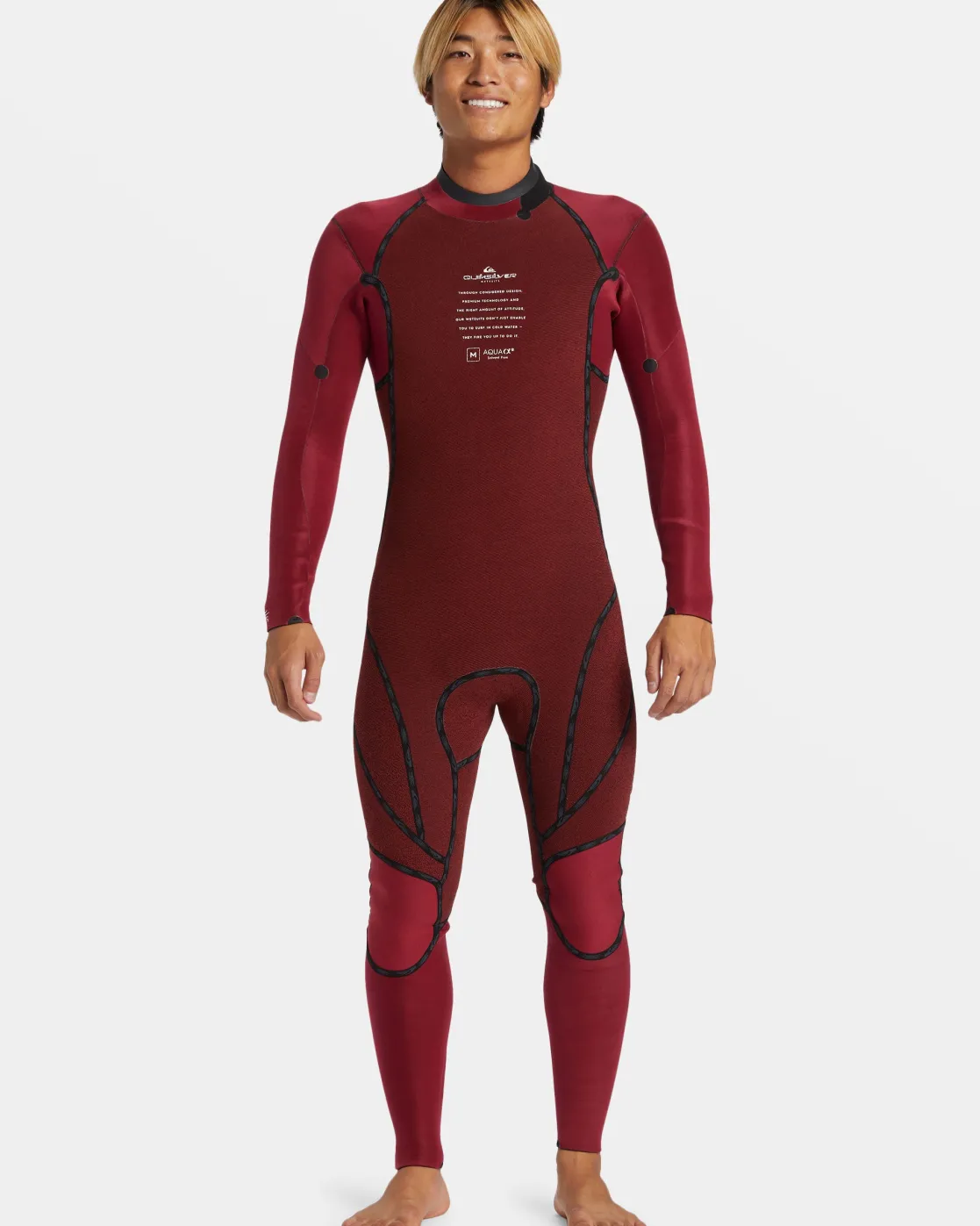 Quiksilver Wetsuits>4/3mm Mercury Back Zip GBS Wetsuit BLACK