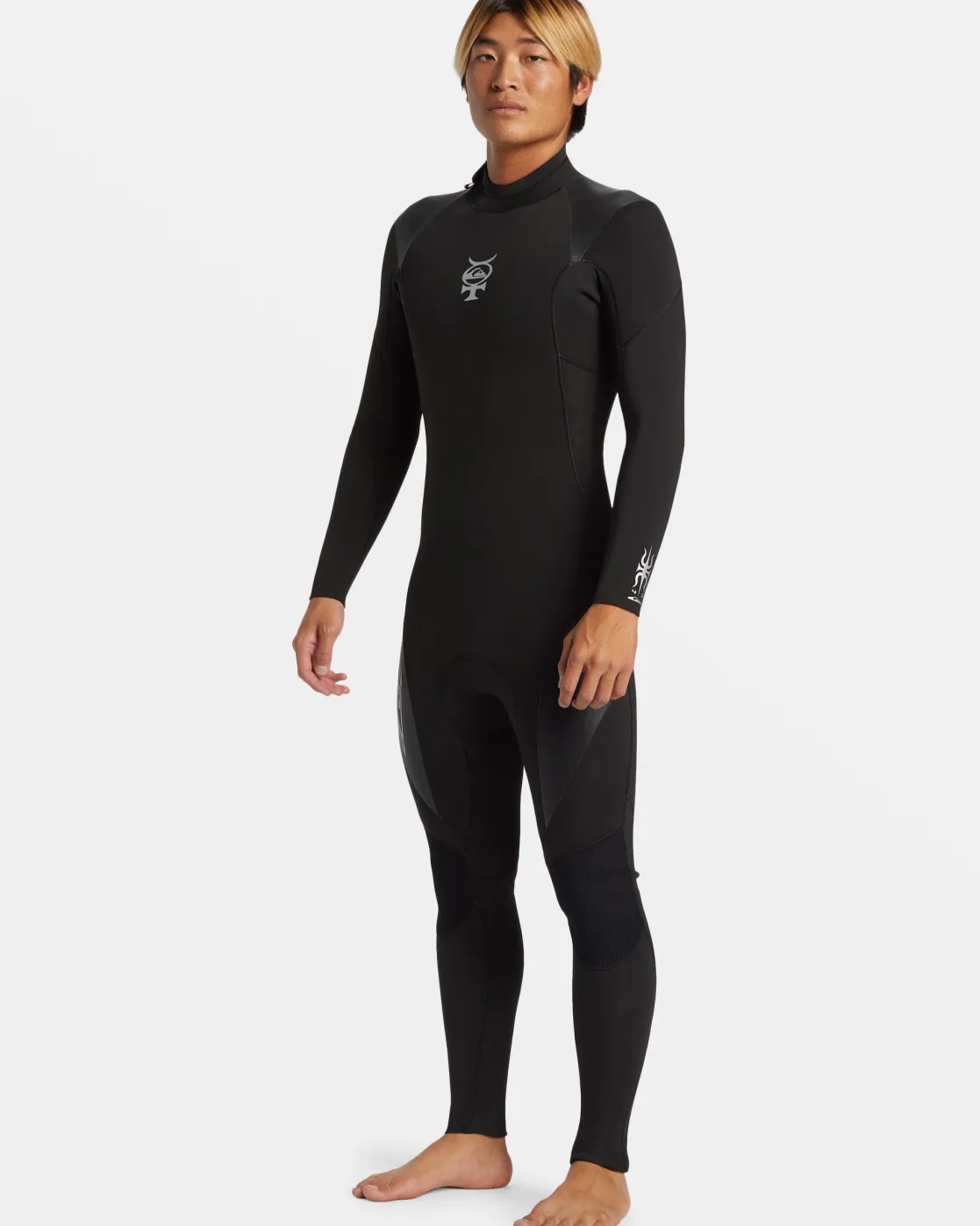Quiksilver Wetsuits>4/3mm Mercury Back Zip GBS Wetsuit BLACK