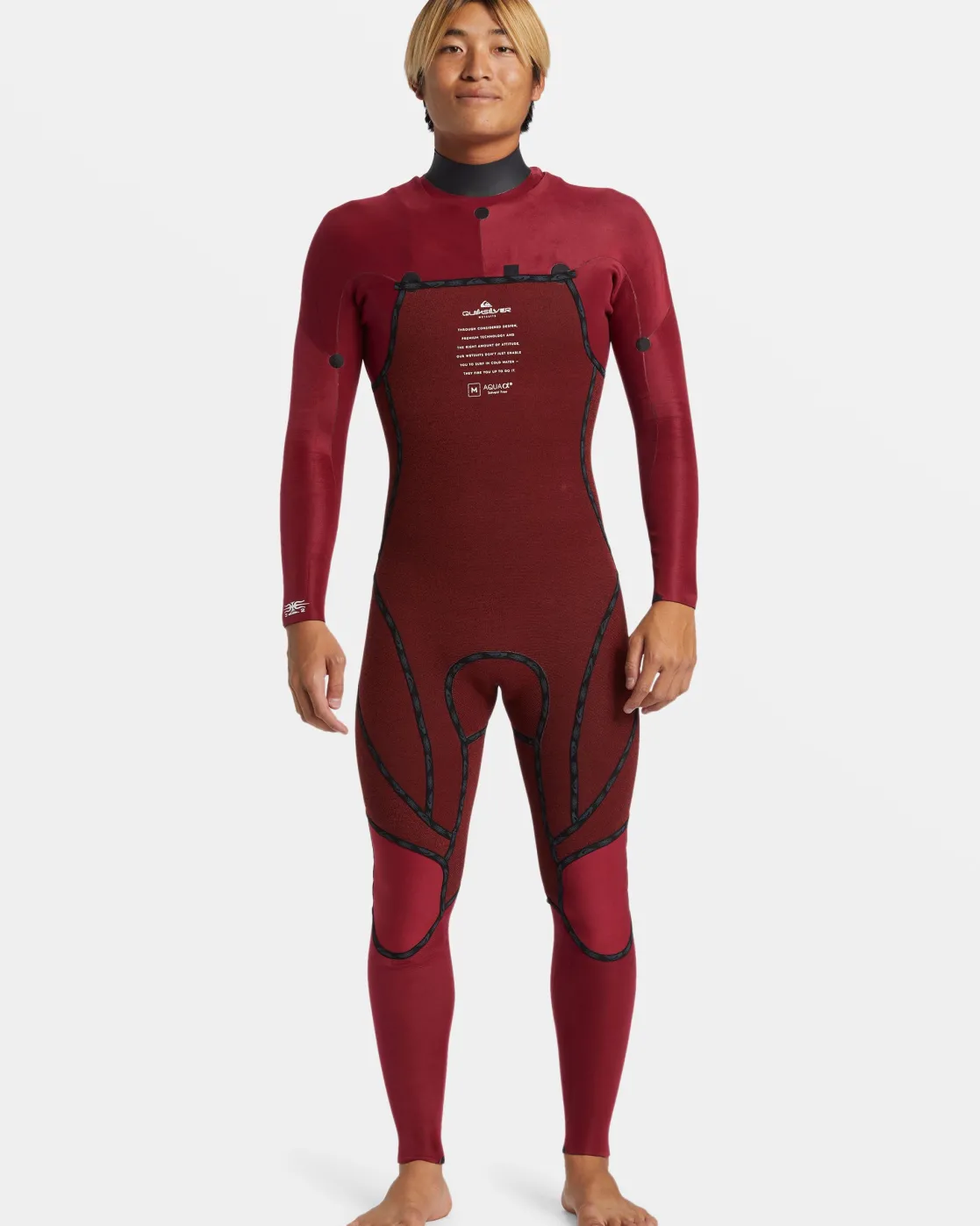 Quiksilver Wetsuits>4/3mm Mercury Chest Zip GBS Wetsuit OLYMPIANBLUE